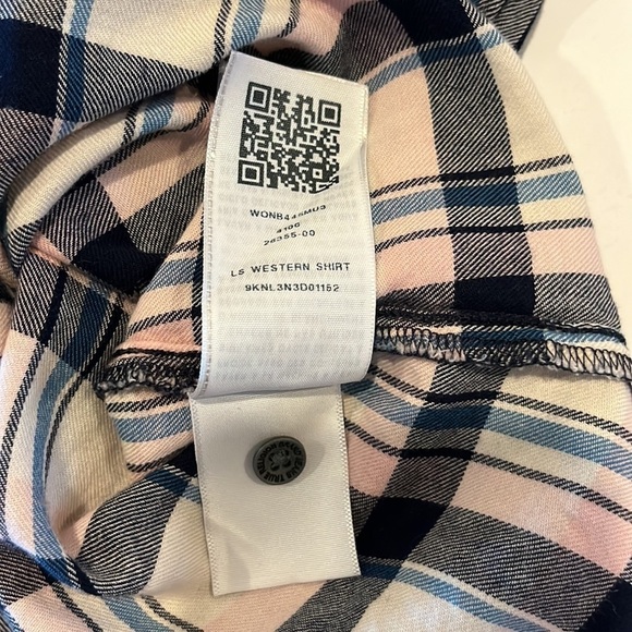 True Religion Long Sleeve Button Down Western Shirt Size L - Picture 14 of 16